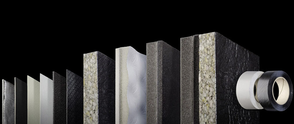 Meluton boat noice control materials