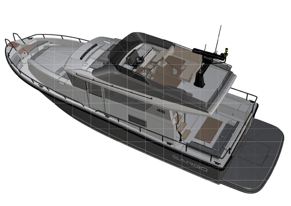New Sargo 45 FLY illustration