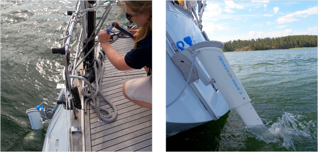 Remoran hydrogenerator with the new lifting mechanism
